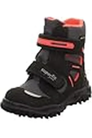 Superfit Husky, Botas de Nieve Niños, Schwarz Rot 0020, 42 EU Estrecho