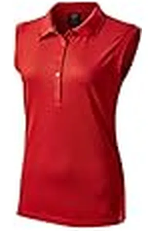 Wilson Staff Mujer Polo de golf, Sin mangas, STAFF SLEEVELESS POLO, Poliéster, , Talla M, WGA700742MD
