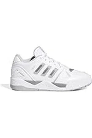 adidas Midcity Low Shoes, Zapatillas de Baloncesto, Cloud White/Grey Two/Grey Three, 38 2/3 EU