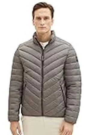 TOM TAILOR Chaqueta acolchada ligera de hombre con estampado, , XXXL