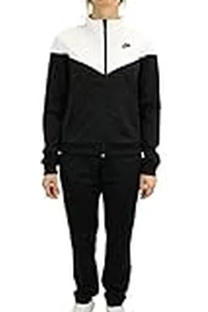 Nike W NSW TRK Suit PK Chándal, Mujer, Black/White/Black, XL