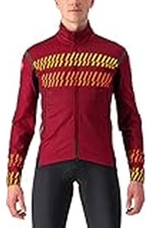 Castelli 4522501-421 UNLTD Perfetto Ros Sweatshirt Hombre Bordeaux/Goldenrod Tamaño XL