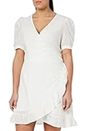 ONLY Onllisa SS Vestido Cruzado Wvn, , M para Mujer