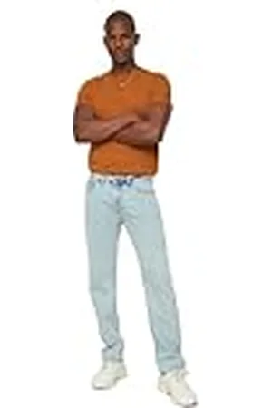 Trendyol Vaqueros Cintura Normal para Hombre Jeans, , 31W