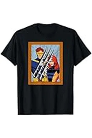Marvel Studios X-Men ’97 Cyclops Jean Photo Wolverine Claws Camiseta
