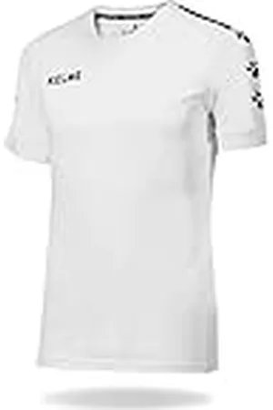 kelme Lince Camiseta Fútbol, Niños, Blanco/Negro, XL
