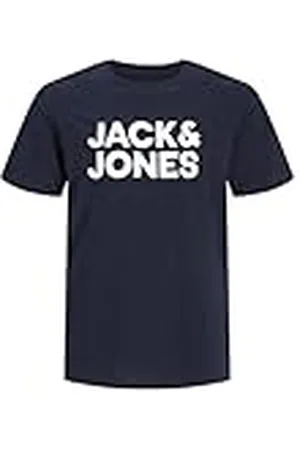 JACK & JONES Jjecorp Logo tee S Crew Neck Noos Jr Camiseta, , 152 para Niños