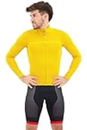 Castelli 4521516-755 Pro T.Mid LS Jersey Sweatshirt Hombre Goldenrod Tamaño M
