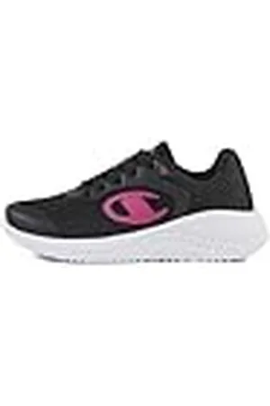 Champion Syphon Engage Mesh G GS Low, Sneakers, Nero/Fucsia (KK004), 39 EU