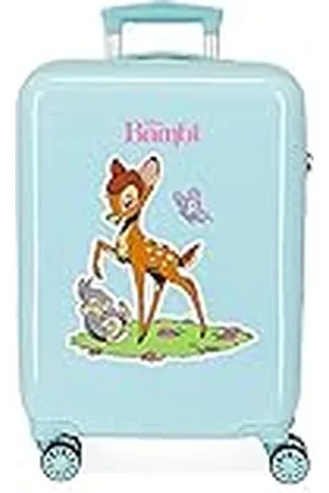 Disney Maleta de cabina Azul 38x55x20 cms Rígida ABS Cierre de combinación lateral 34L 2 kgs 4 Ruedas dobles