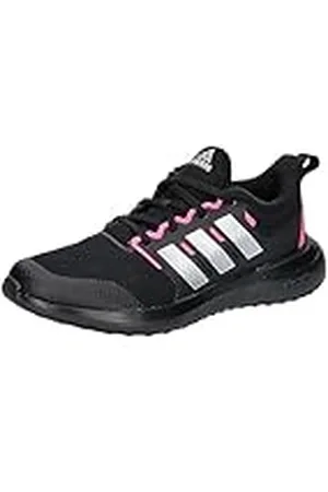 adidas Fortarun 2.0 Shoes Kids, Zapatillas para Correr, Core Black/Silver Met/Pink, 37 1/3 EU