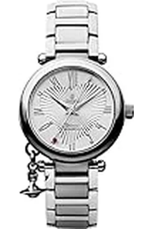 Vivienne Westwood Orb VW006SL- Reloj de cuarzo para mujer, con correa de acero inoxidable