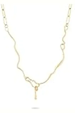 liebeskind Berlin LJ-1671-N-45 - Collar de acero inoxidable en oro IP, 45 cm, Acero inoxidable, No es una piedra preciosa