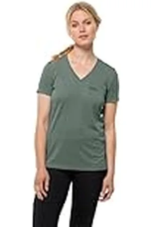 Jack Wolfskin Crosstrail T para Mujer Camiseta, , XS