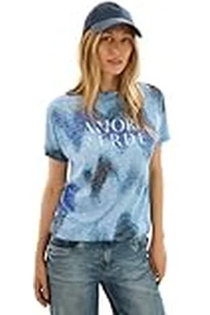 CECIL B322951 Camiseta Estampada con Palabra, , XXL Mujeres