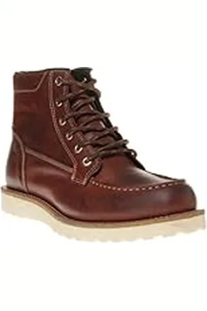 JACK & JONES VINTAGE JJ Logger VNT 12041929 - Botas de Cuero para Hombre, Color , Talla 44