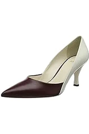 HUGO BOSS Olivia Contrpump70-c - Zapatos de tacón para Mujer, Color Rojo, Talla 37 EU