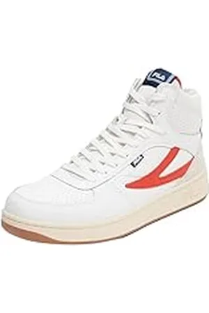 Fila Sevaro Mid, Zapatillas Hombre, White Red, 46 EU