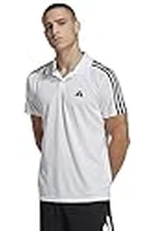 adidas Hombre Train Essentials Piqué 3-Stripes Training Polo Shirt, , M
