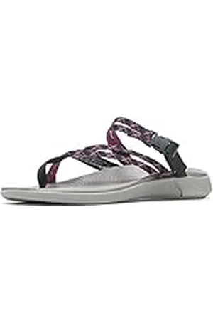 Hush Puppies Good Toepost Sandalia, Mujer, Black, 41.5 EU