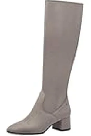 Tamaris Botas de Caña Larga para Mujer, Textil, Tacón Cuadrado, Cómodas, , 40 EU