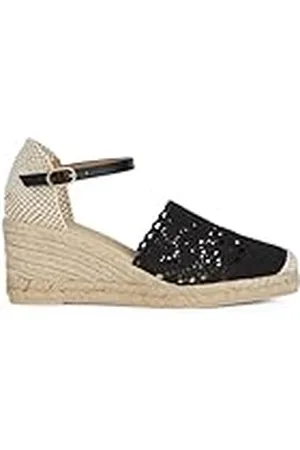 Geox D Gelsa Low B, Sandalia de cuña, , 41 EU