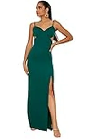Trendyol Mujer Vestido de Noche Tejido de Corte Regular, , 38