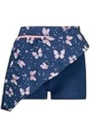 Salt & Pepper BY KIDS PARK Mädchen Rock mit Schmetterling AOP aus S.Jersey Falda, Color Azul, 104 para Niñas