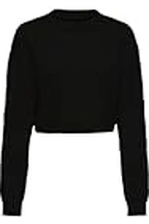 ONLY Onltirona LS Crop Detail O-Neck BF Knt Jersey de Punto, , XS para Mujer