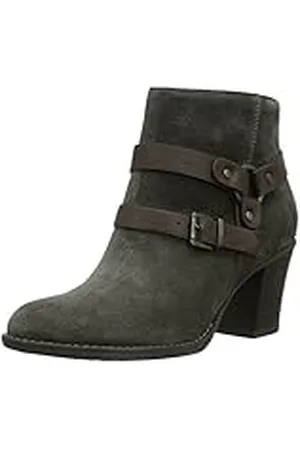 QS by s.Oliver Sir Oliver By 25341, Botines tacón Mujer, Gris-Grau (Anthracite 214), 42 EU