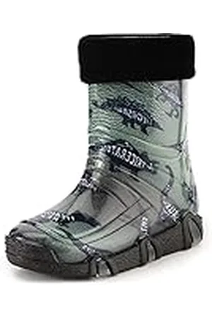 Ladeheid Botas de Agua Zapatos de Seguridad Calzado Unisex Niños Niñas Swk2021 (Patrón-50, 29/30 EU)