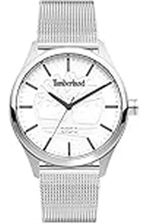 Timberland Reloj Analógico para Hombre de Cuarzo con Correa en Acero Inoxidable TDWGG2100801
