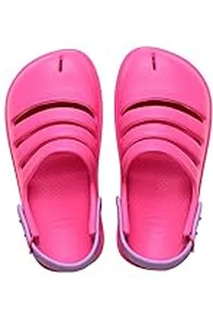Havaianas Kids Clog, Zuecos Unisex Niños, Flux Prisma Purple, 33/34 EU