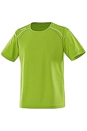 Jako T-Shirt Run Camiseta, Hombre, Verde, L