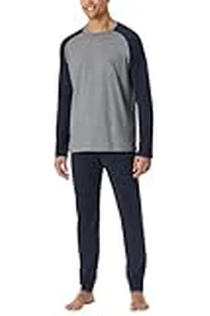 Schiesser Schlafanzug Lang mit Bündchen-95/5 Nightwear Juego de Pijama, , 64 para Hombre