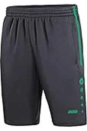 Jako Pantalones Cortos de Entrenamiento para niños, Color Antracita/Turquesa, 128