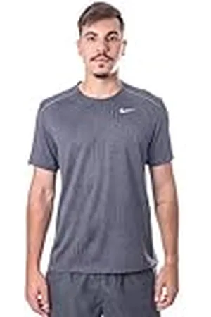 Nike M Nk Dry Miler SS Jacquard FF T-Shirt, Hombre, , S