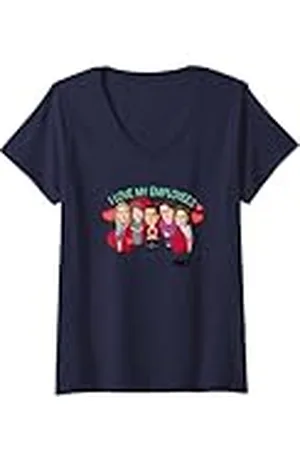 The Office Mujer Michael Scott I Love My Employees Camiseta Cuello V