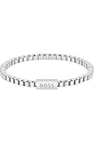 HUGO BOSS Jewelry Pulsera de Cadena para Hombre Colección CHAIN FOR HIM de Acero Inoxidable - 1580288