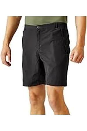Regatta Leesville II - Pantalón Corto De Senderismo De Tejido Ligero Repelente Al Agua con Protección UV Shorts, Hombre, , 30"