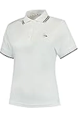 Dunlop Club Polo, Polo Deportivo de Tenis para Mujer, Blanco