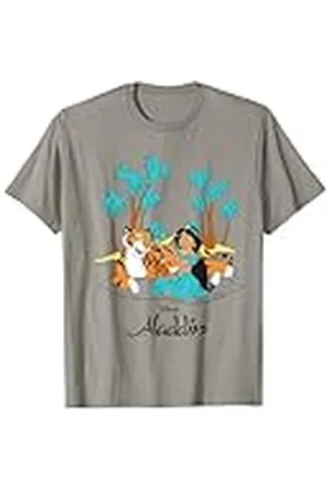 Disney Aladdin Jasmine Abu Rajah On Beach Camiseta