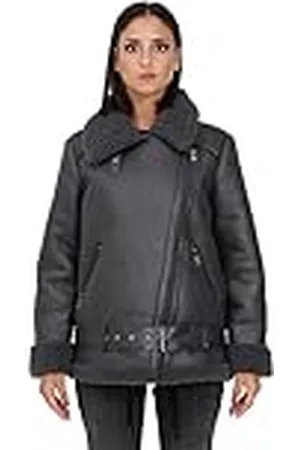 ONLY Bestseller A/S Onlnewlis Aviador de Piel sintética CC Otw Chaqueta, , XS para Mujer