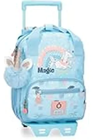 Enso Magic Summer Mochila con Carro Azul 23x28x10 cms Poliéster