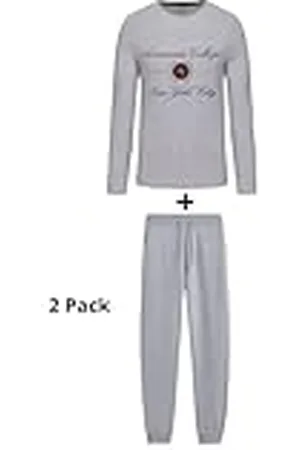 American College Pyjama Polaire Pour Enfant Garçon Juego de Pijama, , 10 años (Pack de 2) para Niños