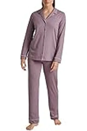 Calida Night Lovers Juego de Pijama, Opaco, Elderberry, 38-40 Mujeres