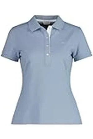 GANT Polo Contrast Collar SS Pique, , M para Mujer