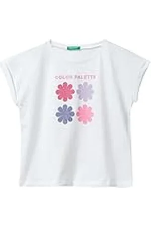 Benetton Camiseta 3i1xc10i6, , 160 cm para Niñas