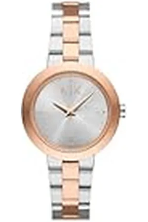 Armani Exchange Reloj Analógico para Mujeres de Cuarzo con Correa en Acero Inoxidable AX5172