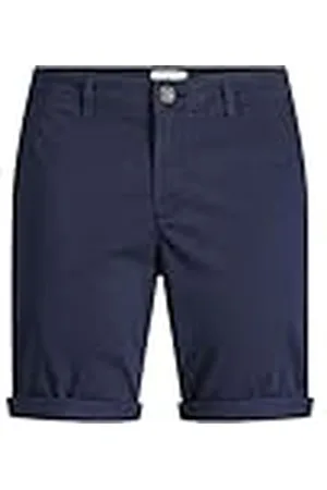 JACK & JONES JJIBOWIE JJSHORTS Solid SA PS Pantalones Cortos Informales, Navy Blazer, 42 para Hombre